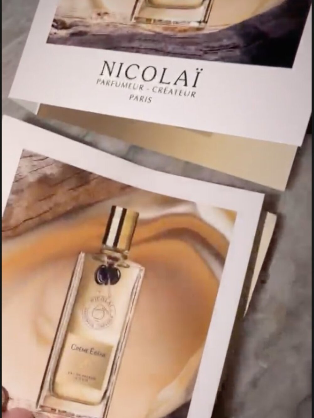 NWT Nicolai Parfumeur Createur Esker Crème Ébène Sample 1.5 ml - Picture 2 of 3